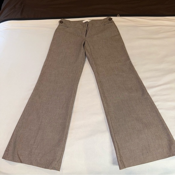 Smart Set Pants Wide Leg Brown Trousers Cotton Classic Blend Women’s Size 9 - Picture 10 of 16